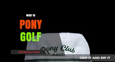 Golf's Pony: A Unique Game Variant