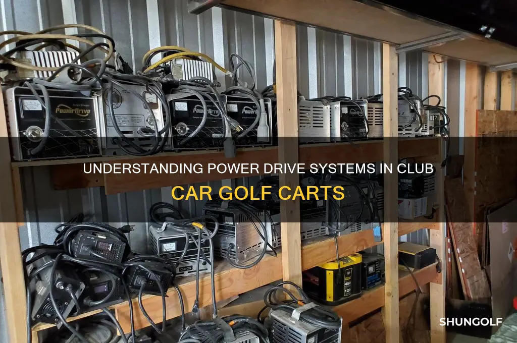 what is power drive in a club car golf cart