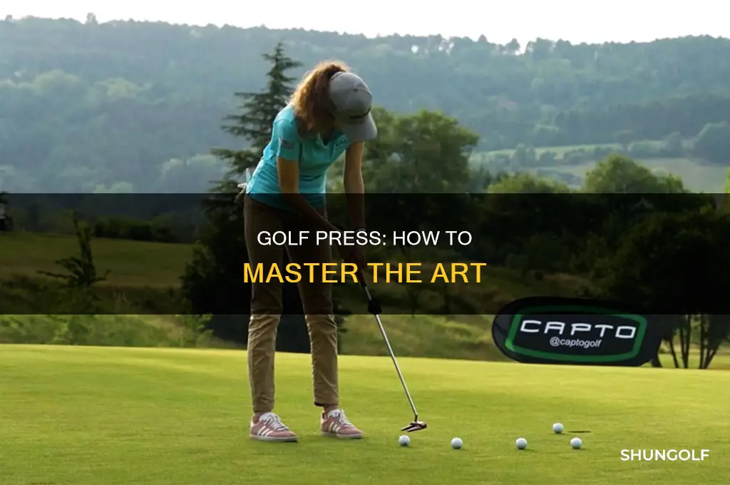 what is press in golf