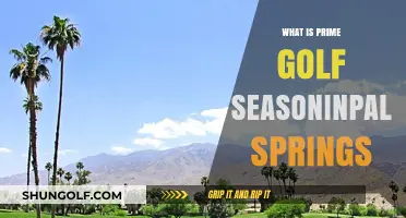Best Time for Golfing in Palm Springs