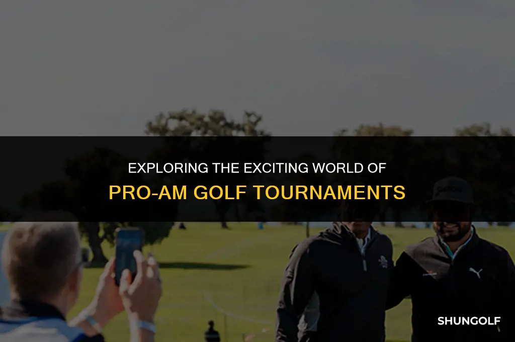 what is pro am golf tournament