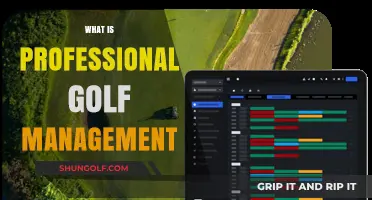 Golf Management: A Professional's Guide