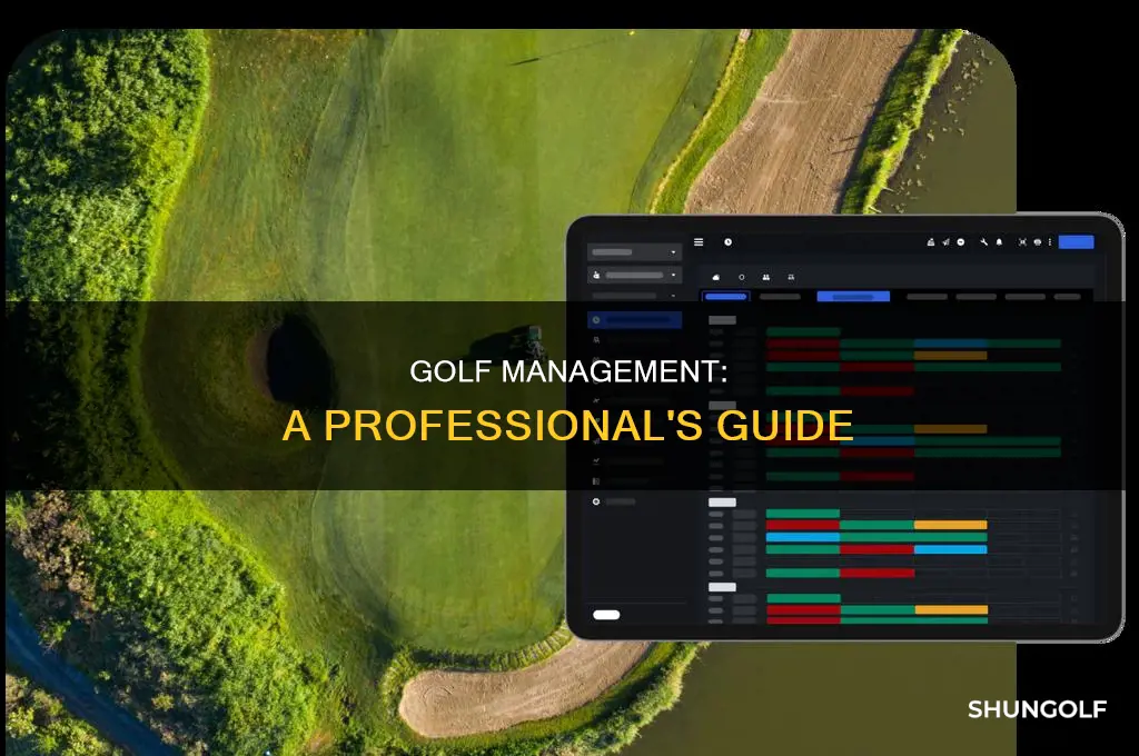 what is professional golf management