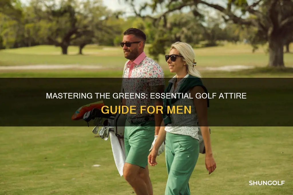 what is proper golf attire for men
