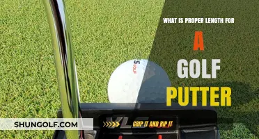 Choosing the Right Golf Putter Length for Precision and Control