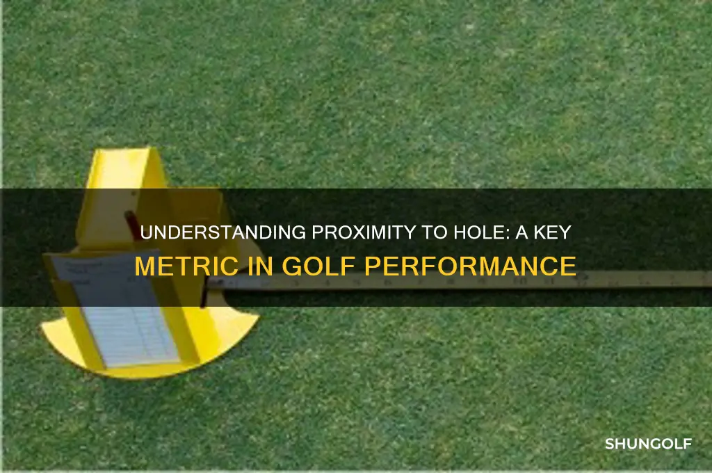 what is proximity to hole in golf