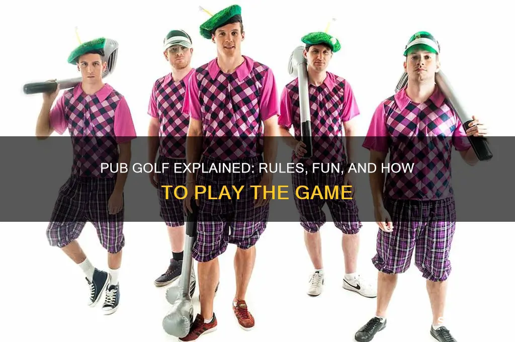 what is pub golf game