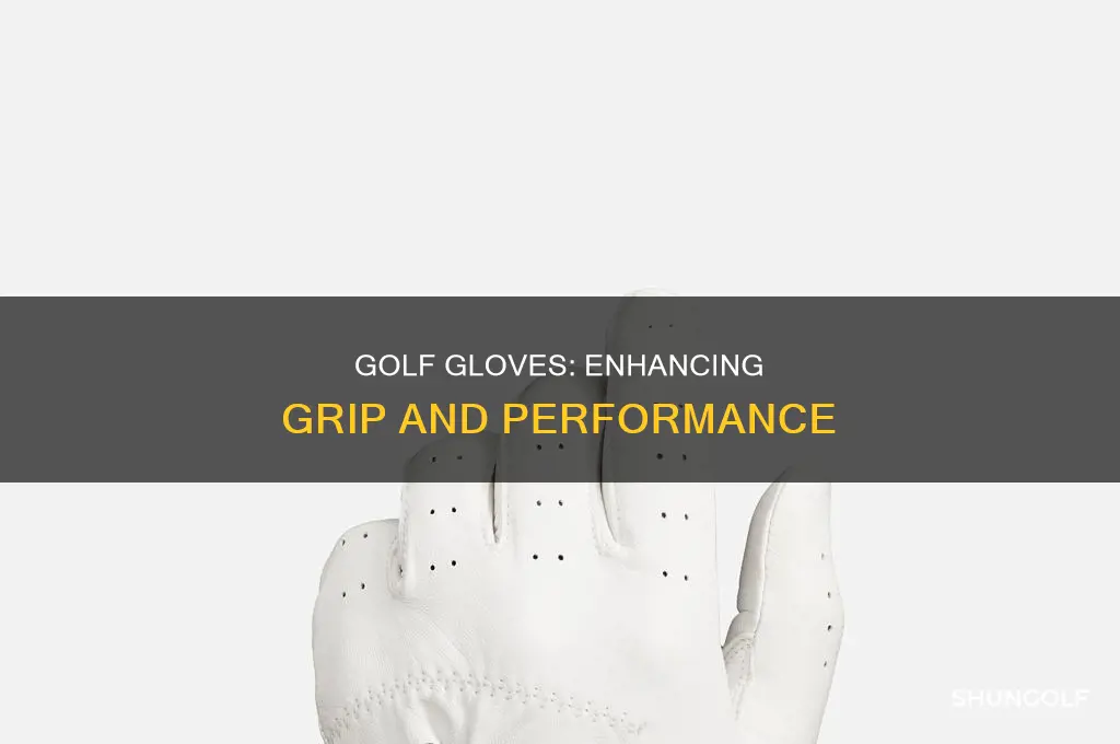 what is purpose of golf glove