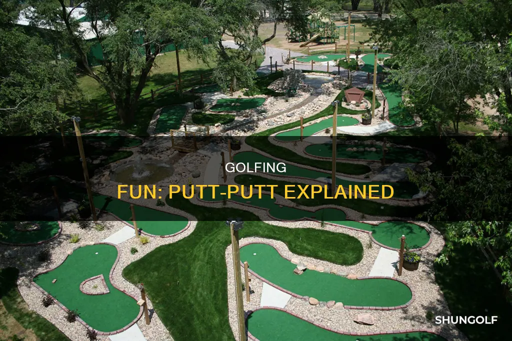 what is putt putt golf