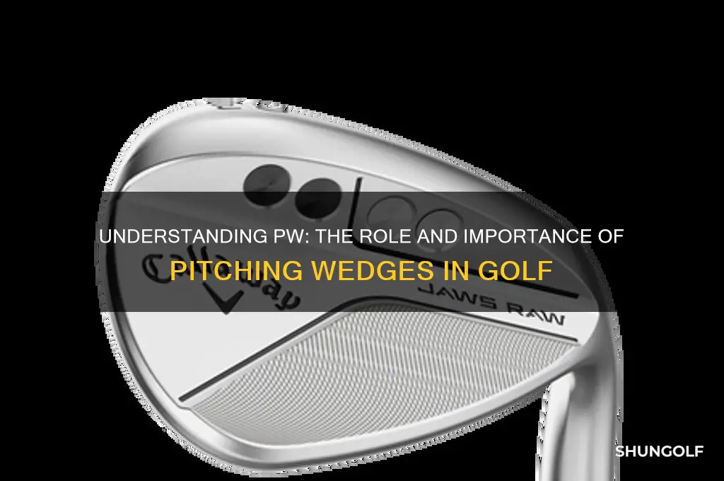 what is pw in golf clubs