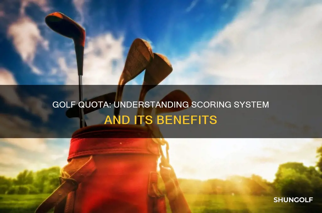 what is quota in golf