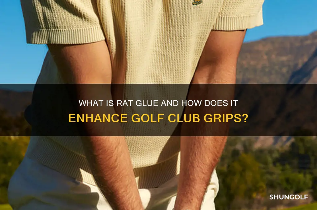 what is rat glue for golf clubs