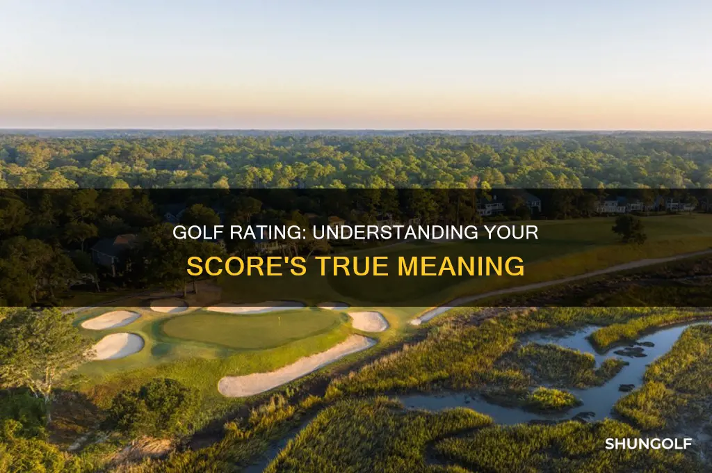 what is rating in golf