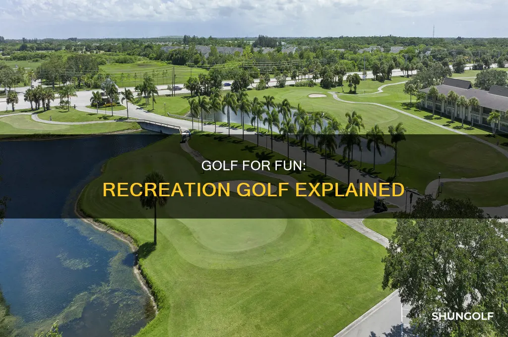 what is recreation golf