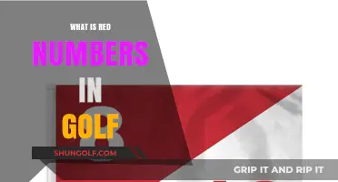 Golf's Red Numbers: What They Mean