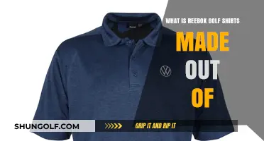 Reebok Golf Shirts: Materials, Fabric Composition, and Performance Features
