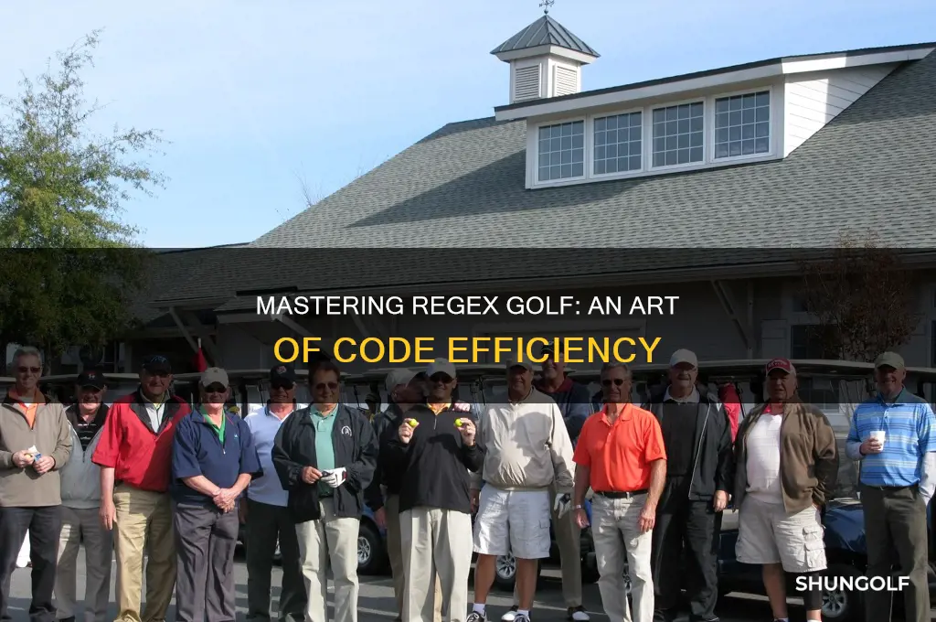 what is regex golf