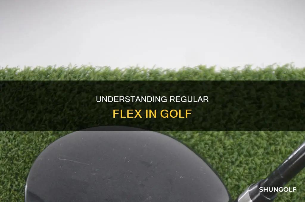 what is regular flex in golf