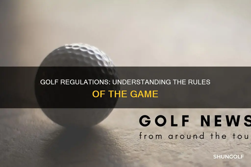 what is regulation in golf