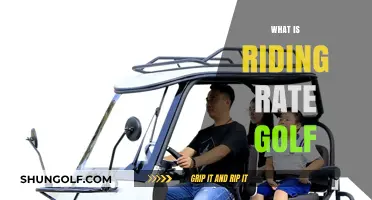 Golf's Riding Rate: What's the Rush?