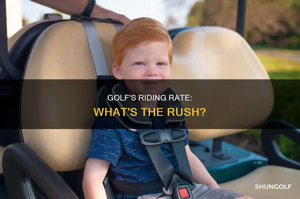 what is riding rate golf