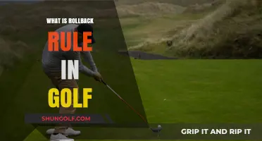 Golf's Rollback Rule: A Guide to Going Back