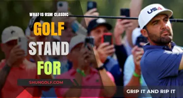 Understanding RSM Classic Golf: Meaning, History, and Tournament Highlights