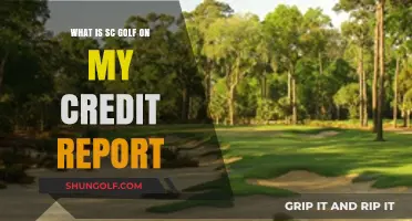 Understanding SC Golf on Your Credit Report: Meaning and Impact