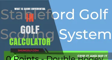 Understanding Golf Score Differential: A Calculator Guide for Players