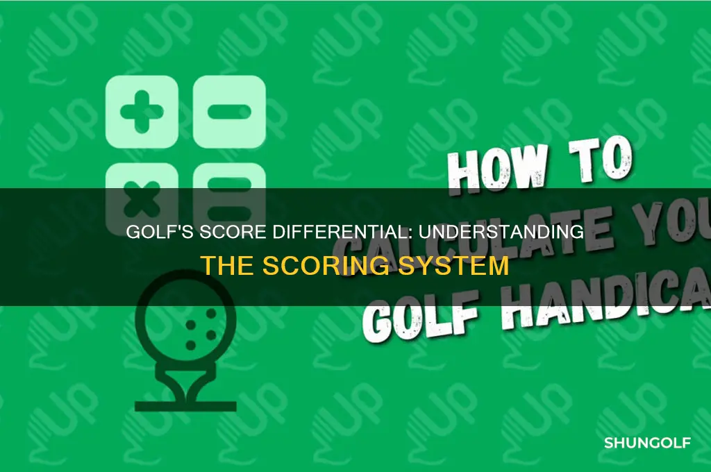 what is score differential in golf