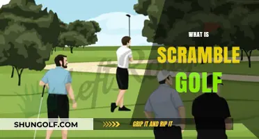 Golf Scramble: Team Play with a Twist
