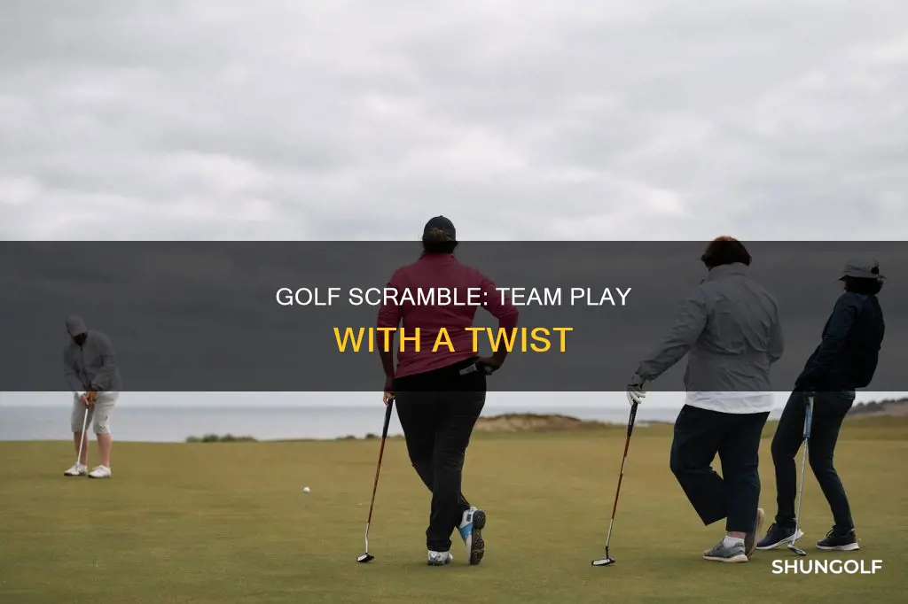 what is scramble golf