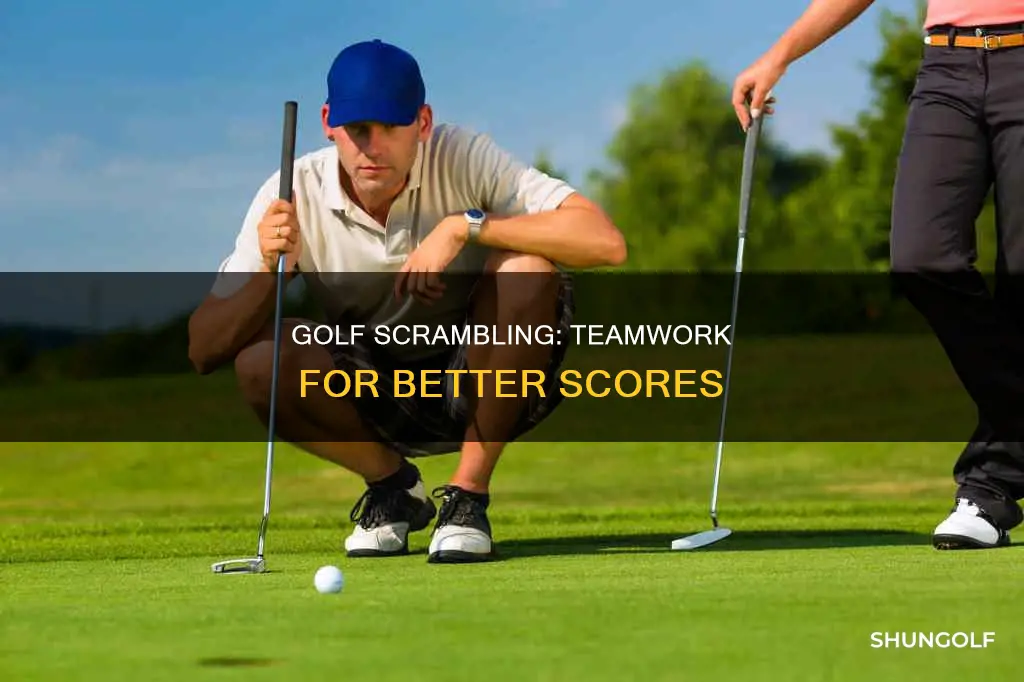 what is scrambling in golf