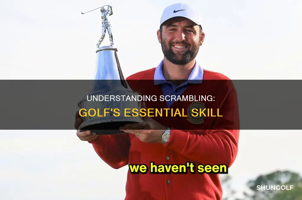 what is scrambling percentage in golf