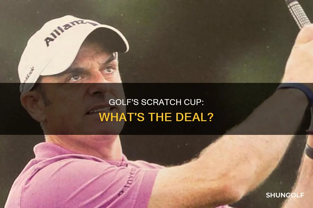 what is scratch cup golf