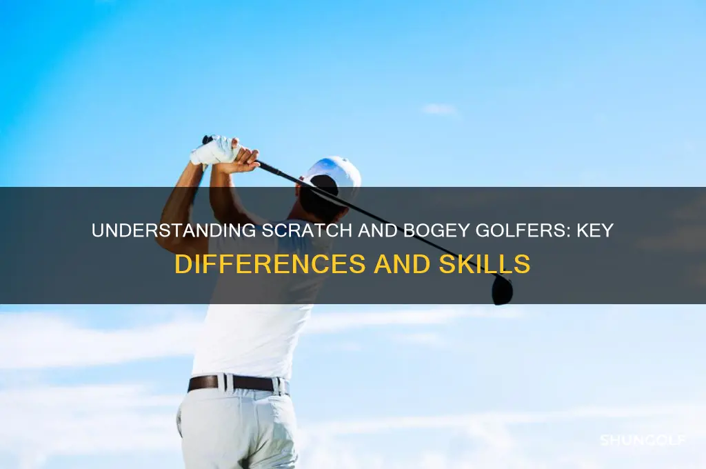 what is scratch golfer and bogey golfer