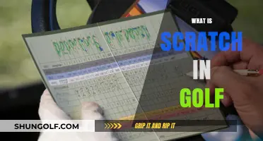 Golf Scratch: What Does It Mean?