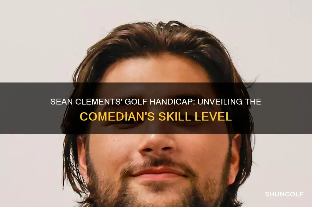 what is sean clements golf handicap
