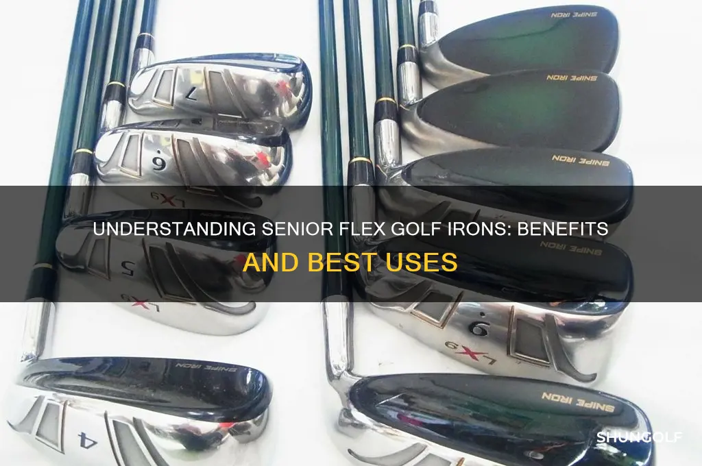 what is senior flex in golf irons