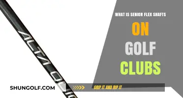 Understanding Senior Flex Shafts: Enhancing Golf Club Performance for Older Players