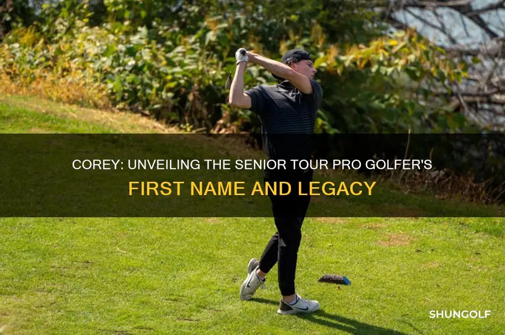 what is senior tour pro golfer first name corey