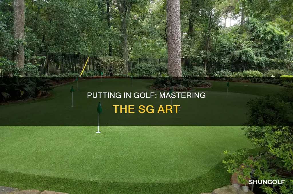 what is sg putting in golf
