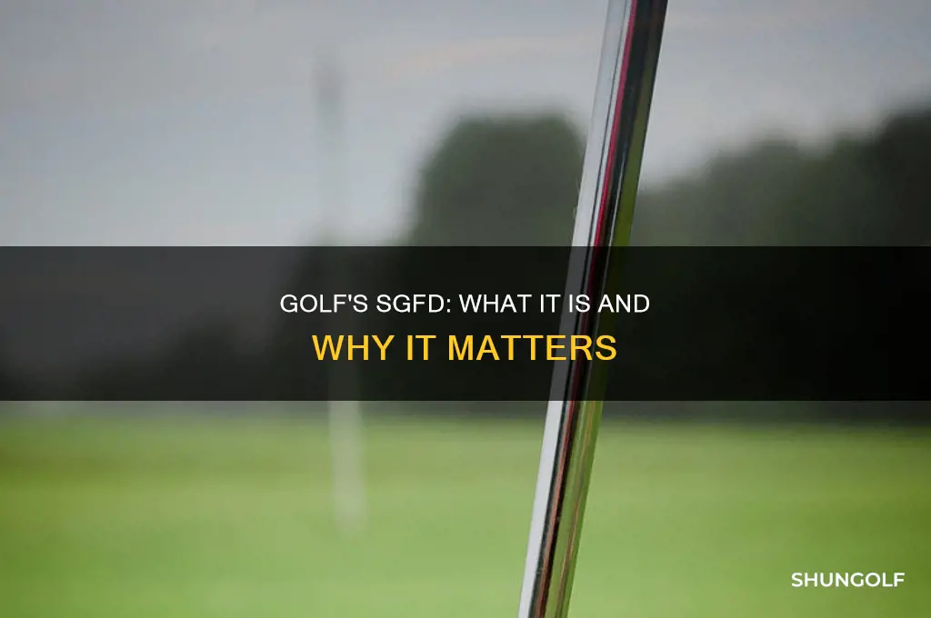 what is sgfd in golf