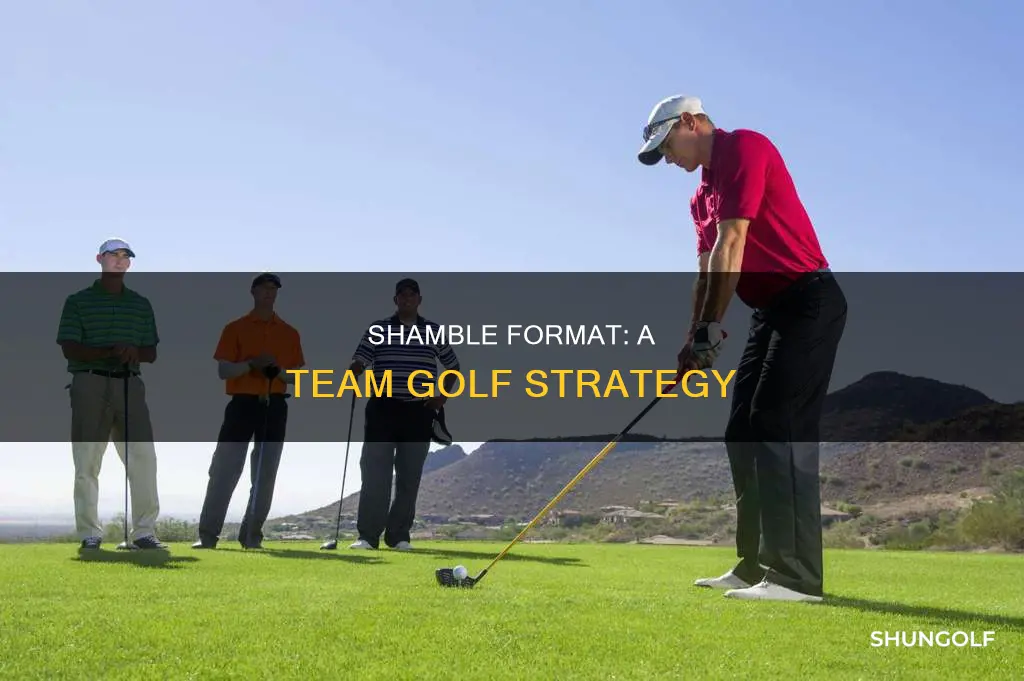 what is shamble format in golf