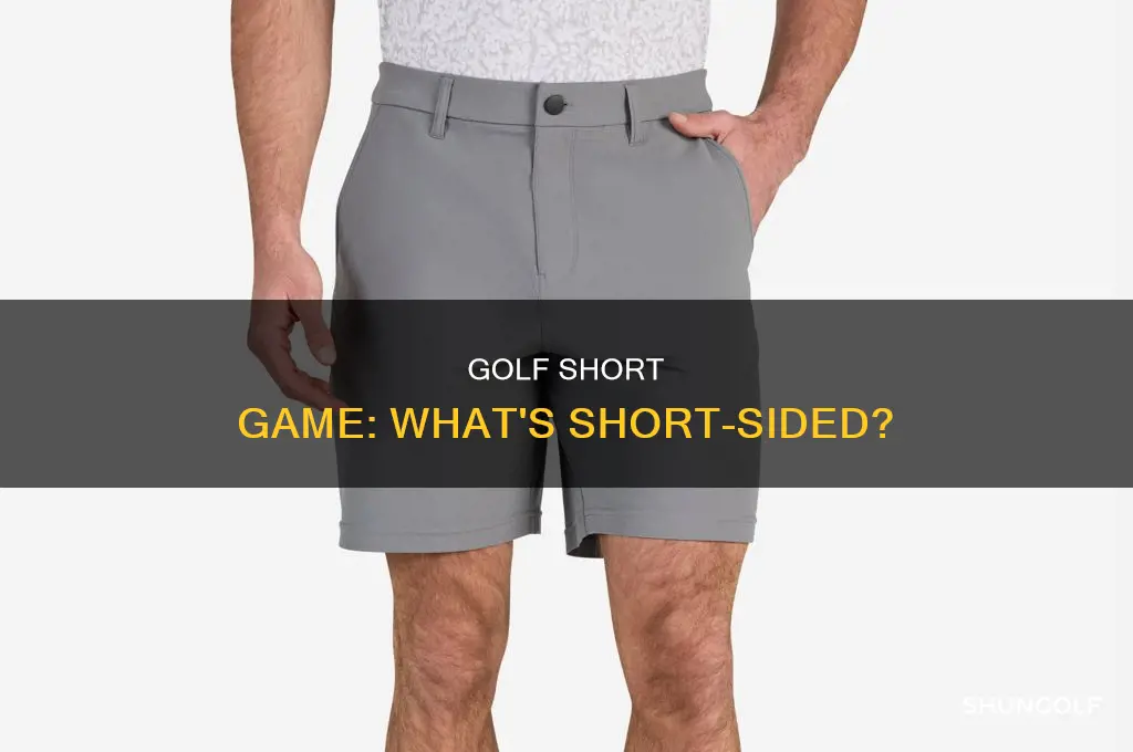 what is short sided in golf