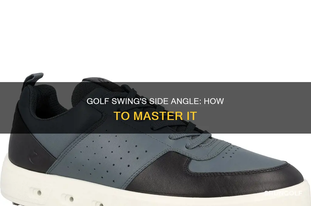 what is side angle in golf