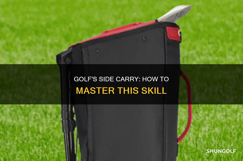what is side carry in golf