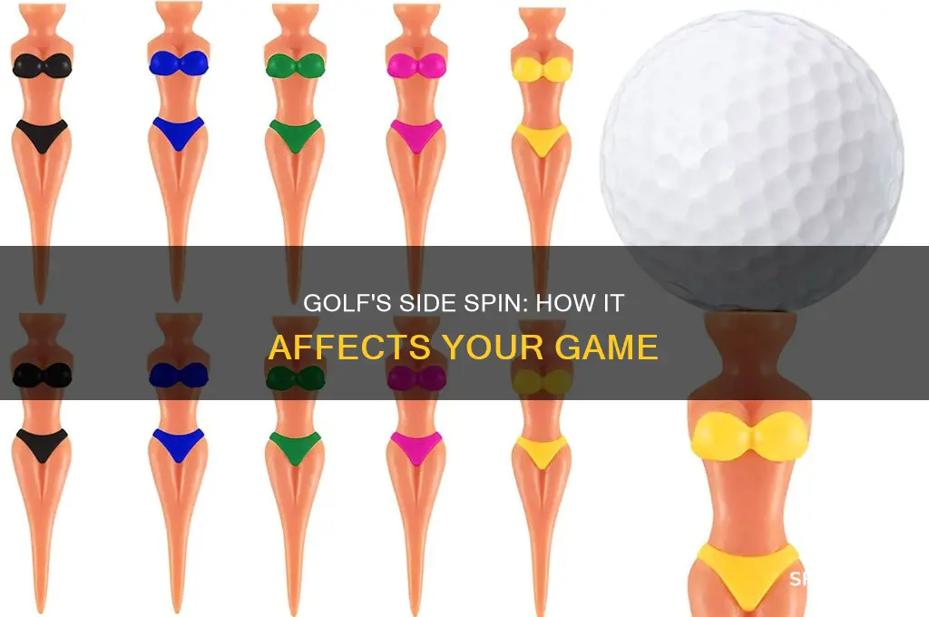 what is side spin in golf