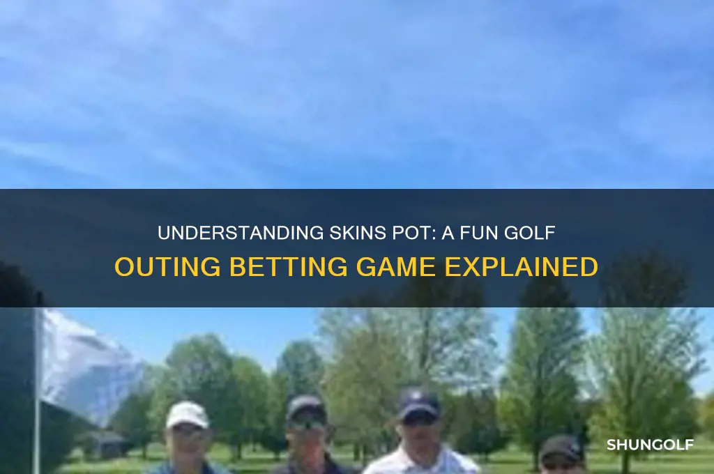 what is skins pot in golf outings