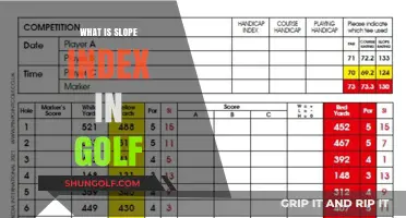 Understanding Golf's Slope Index System